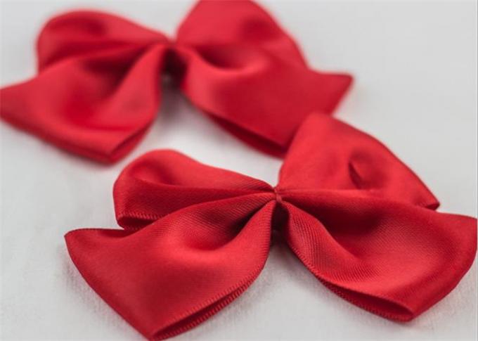 Polyester Bow Tie Ribbon Tying Decorative Bows Wired Edge Ribbon