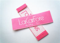 Garment Clothing Label Tags Soft Printing Woven Fabric Decoration