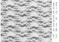 Eco Friendly Lingerie Lace Fabric High Tensile For Decoration