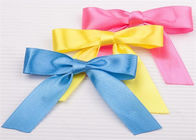 Decoration Tie Satin Ribbon Bow Washable Home Textile With Dyeing
