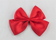 Handmade Christmas Ribbon Bows For Gifts , Pretty Ribbon Bows