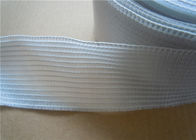 White Woven Elastic Webbing Straps Garments 20Mm Webbing Straps