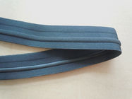 Colored Custom Woven Elastic Band With Draw Cord Inside For Sportwear