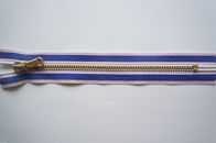 #15 Canvas zipper , Metal Teeth Zipper with Golden & Silver Pull zipper bag