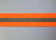 Fluorescent Yellow / Orange / Green High Visibility Safety Reflective Ribbon Retro Reflective Tape