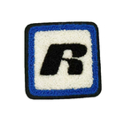 Customized Logo Clothing Patches 1-1000 Quantity White Color